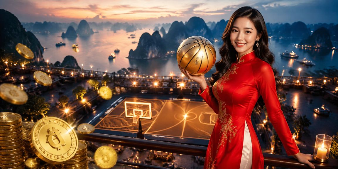 Người dùng xem bóng rổ và kiểm tra voucher cá cược tại Hạ Long